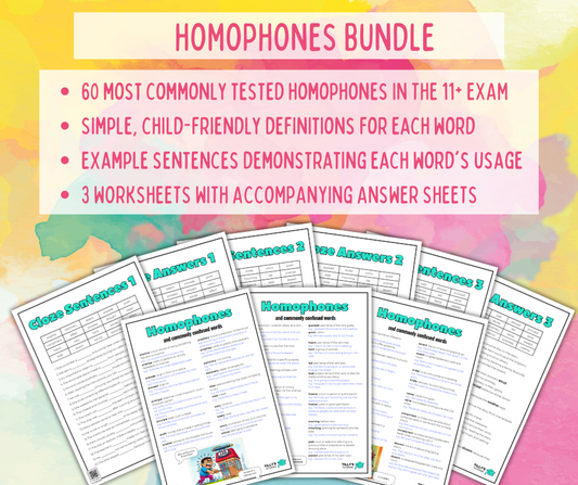 Homophones Bundle
