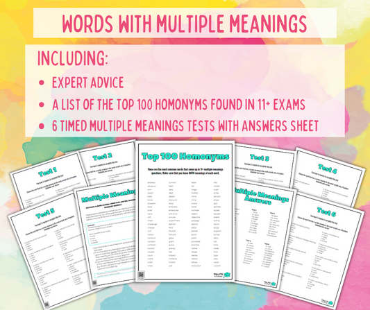Words With Multiple Meanings